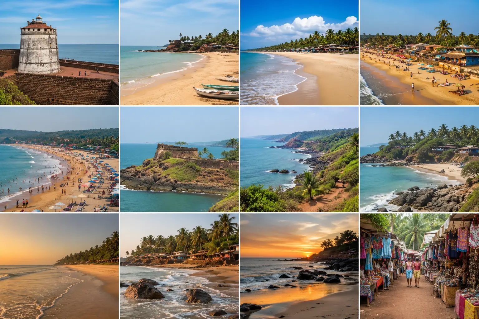 places to visit in North Goa