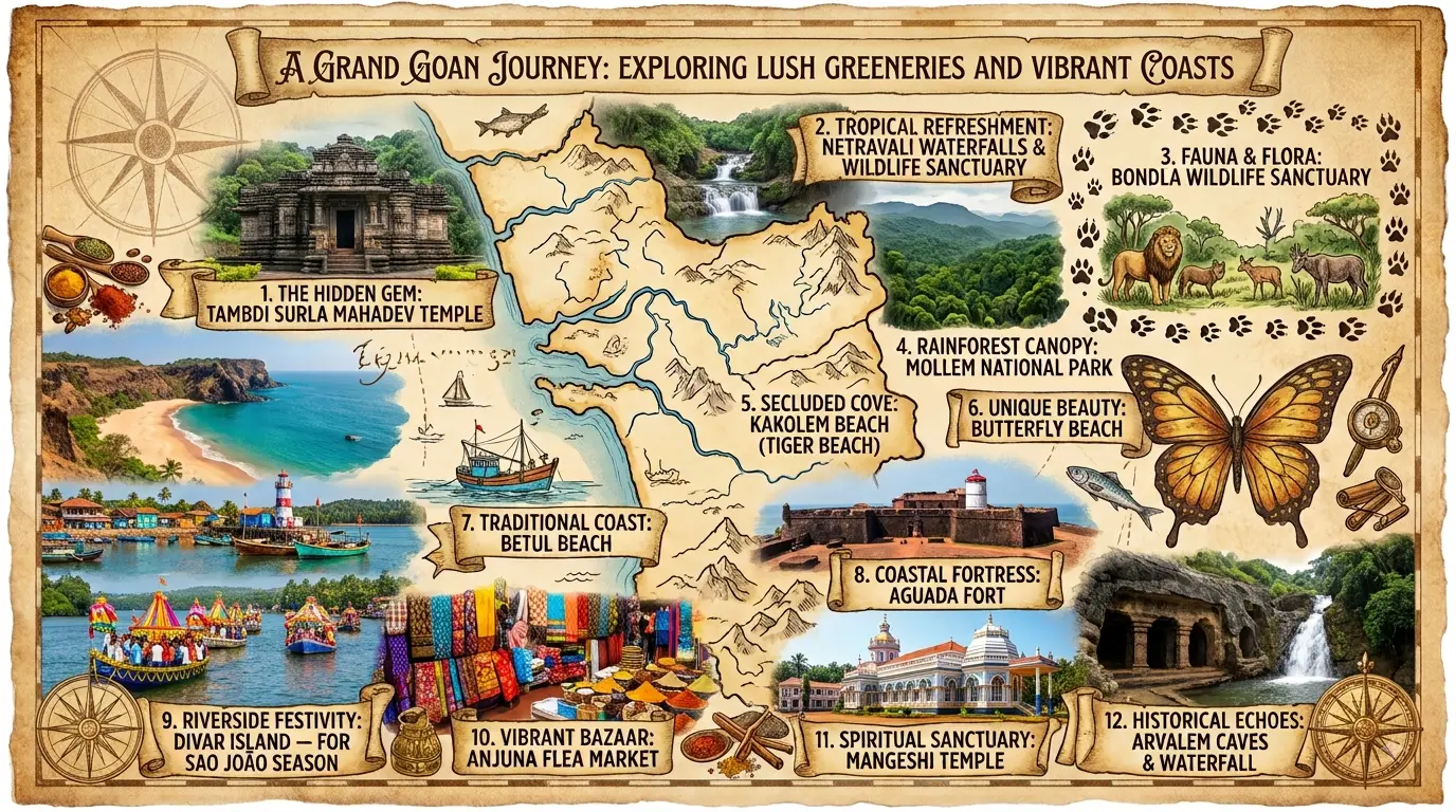 Best Places to Visit in Goa in August